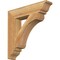 Ekena Millwork Legacy Traditional Rough Sawn Bracket, Western Red Cedar, 4"W x 20"D x 20"H BKT04X20X20LEC01RWR - alternate 1